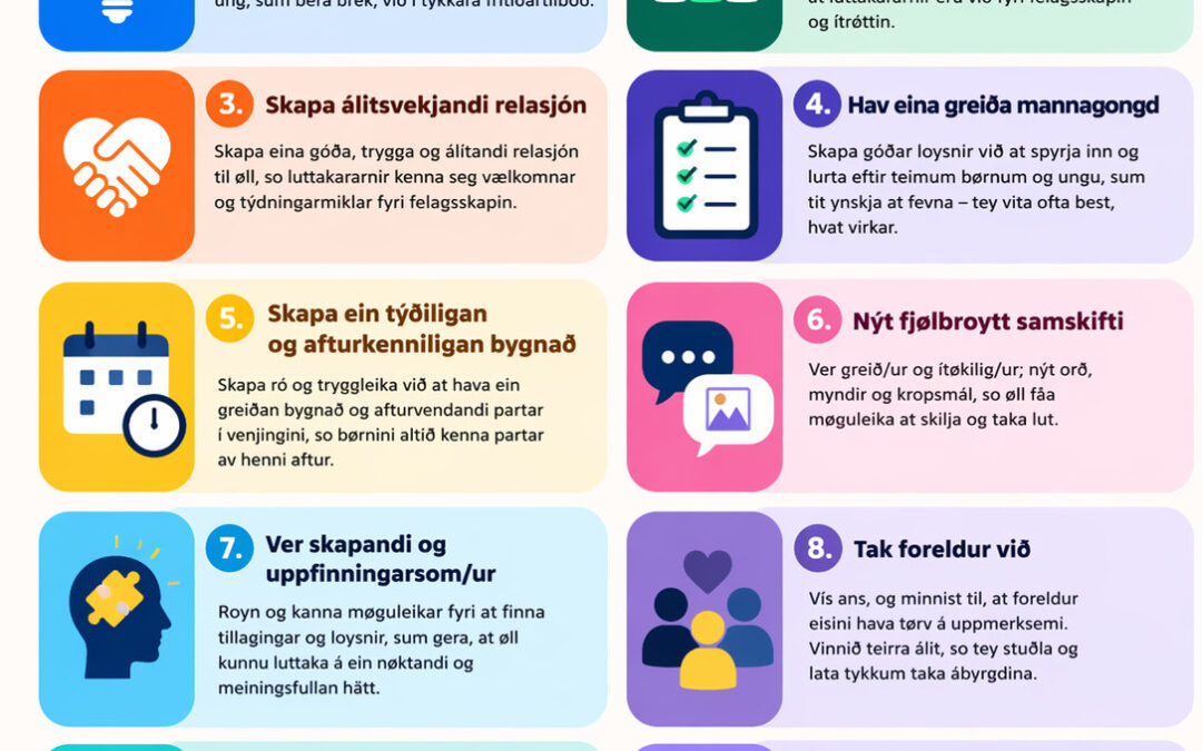 10 góð ráð: inklusjón í ítrótti